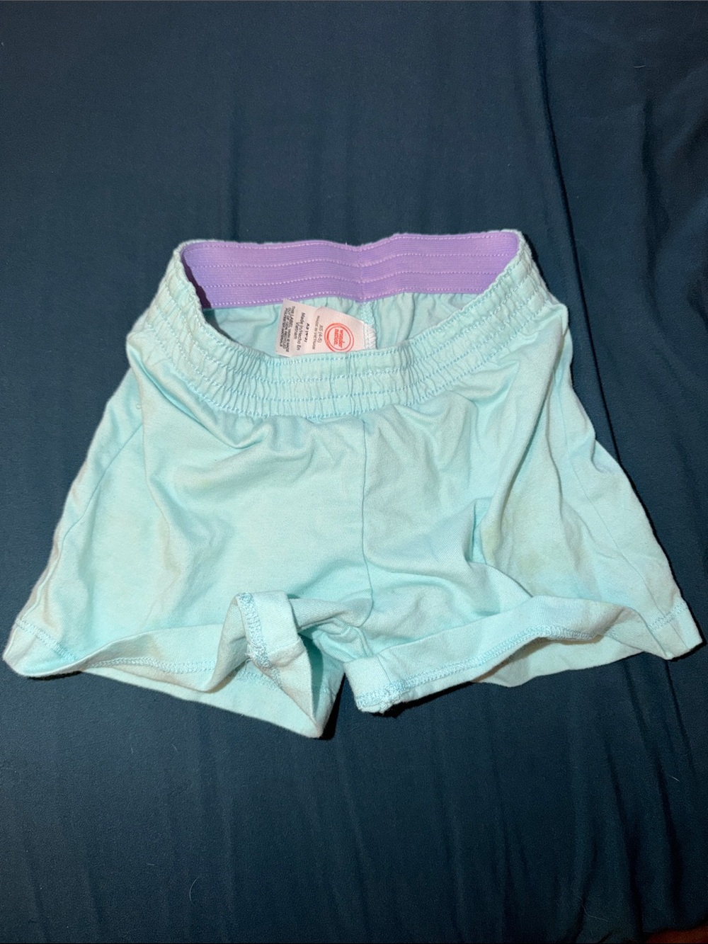 wonder nation Light Blue and Purple Girls' Shorts